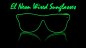 Neon szemüveg Way Ferrer stílus - Zöld
