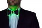 Flashing men bow ties - Green