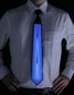 LED светящийся галстук - Tron синий