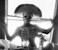 Helovino kostiumai Morph - švytintis skeletas