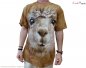 3D batik skjorte - Alpaca