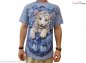 Tie-dyed T-shirt - White Tiger