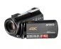 4K videokamera Ordro AC5 s optickým zoomom 12x, WiFi + makro objektív + LED svetlo + kufrík (FULL SET)