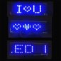 LED pranešimų marškinėliai su programuojamu ekranu