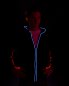 Led Hoodie - Neonski plavi