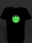 Glow in the dark T-skjorte - Captain America