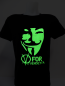 T-shirts fluorescentes - V pour Vendetta