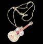 USB key jewelery - guitar with rhinestones