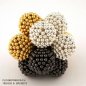 Неокуб шарики - 5 мм золотой