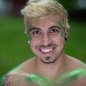 Decorações corporais Bio Glitter - Pó espumante (pó) rosto, cabelo, pele - 10g (Verde)