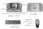 Kamera v budiku s LCD + detekcia pohybu + nočné IR LED