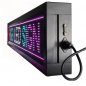 WiFi LED-lyskort 7 farger RGB - panel 100 cm x 15 cm