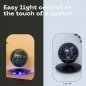 Levitating galaxy planet (star system) 360° - LED constellation lamp with magnetic base