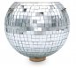 Disco ball plant pot holder - flower mirrorball for hanging with 20 cm diameter