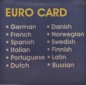 Jezična SD kartica u prevoditelja Comet V4 (europska)