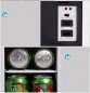 Mini refrigerator (small fridge) for drinks cooling - 4L / 4 cans