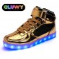 LED sneakers lysende - Guld