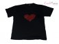 T-shirt ng Lovers - Heart