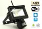 PIR-kamera wifi med HD + utendørs LED-reflektor + bevegelsesdeteksjon