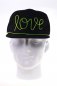 Disco cap Love - green