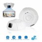 Smoke detector camera with audio - fire alarm cam FULL HD + 330° rotation + IR LED + Two-way audio