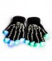 LED luminous gloves - skeleton
