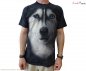 Animal face t-shirt - Siberian Husky