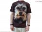 T-shirt met dierengezicht - Yorkshire
