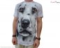 Animal-ansigts-t-shirt - dalmatiner