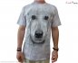 T-shirt muka haiwan - Poodle