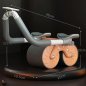 Posilňovací valec na brucho s časovačom 2v1 automatický fitness roller na brušné svaly