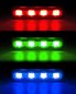 Luces de advertencia para carretillas elevadoras - Potente luz LED de seguridad para carretillas elevadoras - 60W (12 x 5W) + IP68