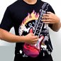T shirt geek - Playing guitar