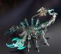 3D-Metallpuzzle - Edelstahlpuzzle - SKORPION