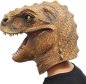 Masque T rex - masque facial et tête en silicone dinosaure pour enfants et adultes