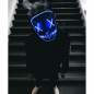Чистящая маска - светодиодная темно-синяя
