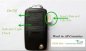 Micro spy earpiece KIT - Hidden mini invisible earphone + GSM keyring with SIM support