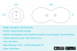 Pegatina de masaje - almohadilla corporal eléctrica para masaje con Bluetooth (iOS / Android) - Dr. Music POP