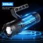 Světlomet - LED baterka + teleskopický ZOOM + LED displej + 3 režimy světla až do 3000m