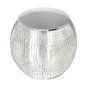 Cubitera con forma de bola de discoteca (para bebidas) en forma de bola de espejo de discoteca con un diámetro de 27,5 cm