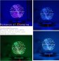 Levitating galaxy planet (star system) 360° - LED constellation lamp with magnetic base