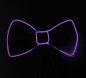 Lighting men's bow tie - purple