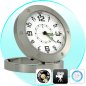 Spy camera in clock with motion detection