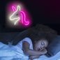 Wall Neon sign - light LED panel logo UNICORN