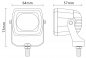 LED lineært varsel- og sikkerhetslys for gaffeltrucker 10W (2 x 5W) + IP67