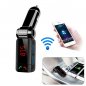 Innovativer UKW-Sender mit Bluetooth-Freisprecheinrichtung + 2x USB-Ladegerät und MP3 / WMA-Player
