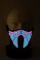 Rave maski na twarz wrażliwe na dźwięk - Cyberdog