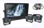 AHD reversing set with 7" LCD monitor + 3x camera with 18x IR LEDs and night vision up to 10m