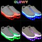 Scarpe di illuminazione a LED LED - tramite dispositivo mobile controllato