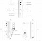 Caméra intérieure de sécurité WiFi IP - iSensor avec une résolution HD, rotatif, angle de vue de 240 °